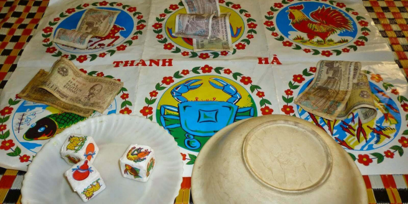 Hướng dẫn cách chơi Bầu cua cá cọp đơn giản ( Lắc bầu cua) 4 Bầu cua cá cọp