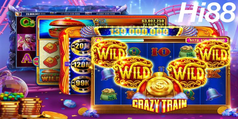 Slot Game Hi88 Càng Chơi Nhiều Càng Thắng Lớn 5 Slots Hi88