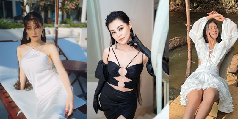 Mẫu Đầm Xẻ Tà Giúp Bùi Lan Hương Khoe Đường Cong Nóng Bỏng 6 Bùi Lan Hương không chỉ chinh phục khán giả bằng giọng hát nội lực mà còn bởi gu thời trang cực phẩm