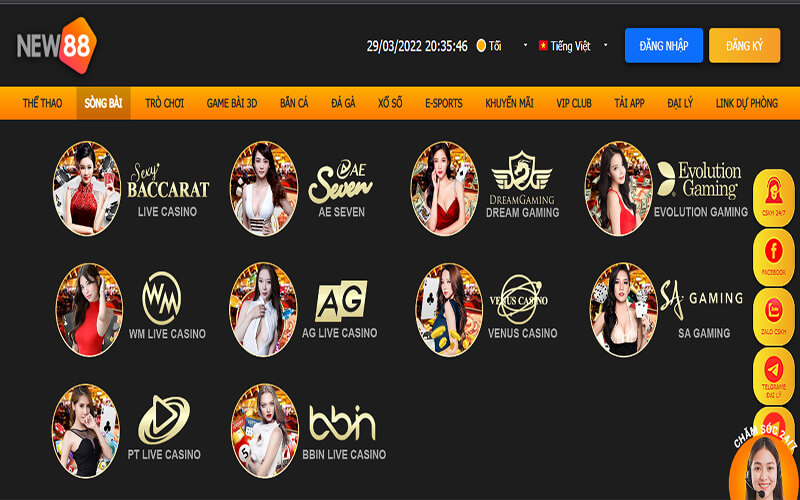 NEW88 - Nhà cái uy tín nhất Việt Nam 5 Giao diện chính dễ nhìn, dễ chơi