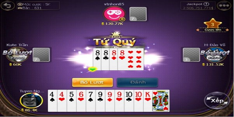 Trò chơi Tiến lên đếm lá đổi thưởng casino Jun88 là gì? 4 Tiến lên đếm lá đổi thưởng casino jun88